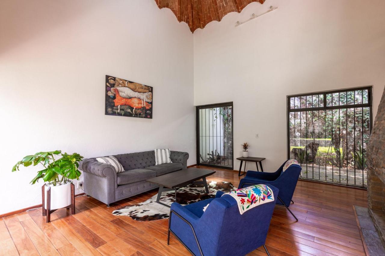 Casa Blanca In Coyoacan Cidade do México Exterior foto